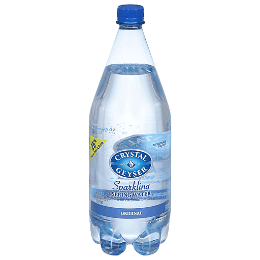 Crystal Geyser Spring Water, Sparkling, Original 42.3 Fl Oz