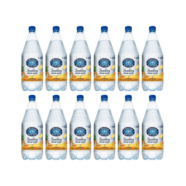 Crystal Geyser Sparkling Spring Water, Natural Pineapple Mango Flavor