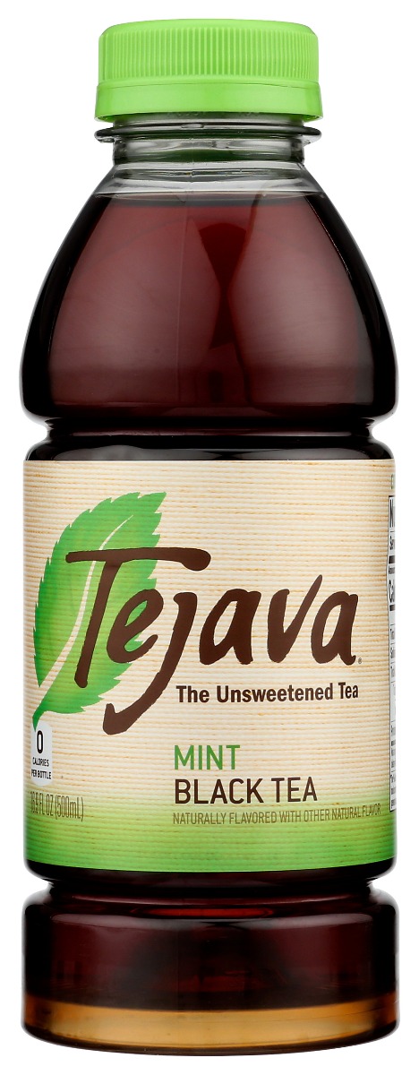 Tejava Mint Black Iced Tea, 16.9 Fo