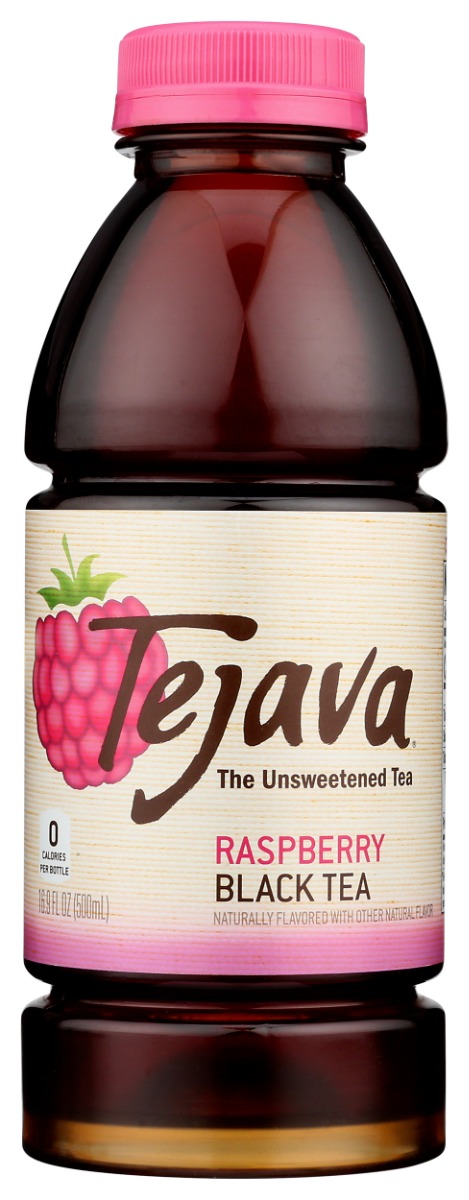Tejava Unsweetened Raspberry Black Tea, 16.9 Fo