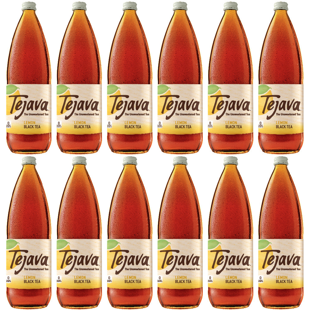 Tejava Unsweetened Lemon Black Tea