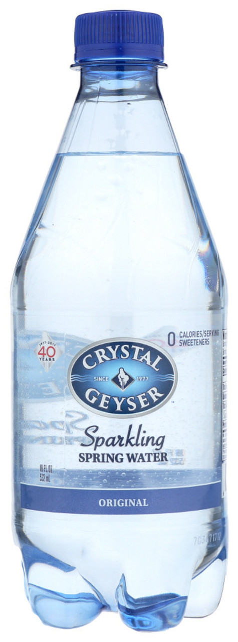 Crystal Geyser Water Mineral 4 Packs Original, 72 Fo