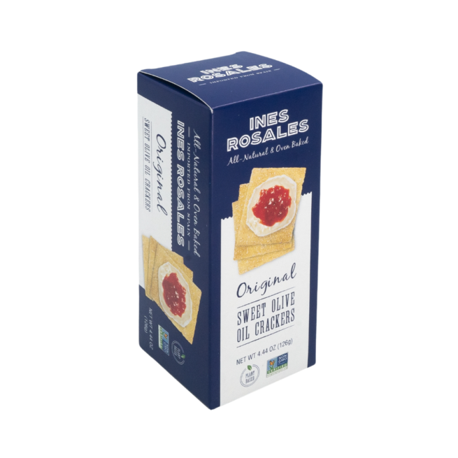 Ines Rosales Manchego Cheese Savory Olive Oil Crisps