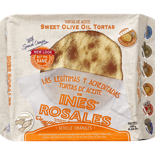 Ines Rosales Sweet Olive Oil Tortas - Seville Orange