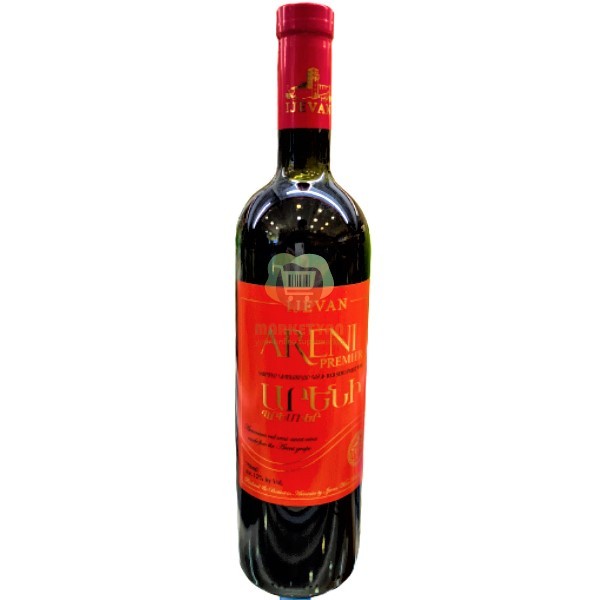 Ijevan Wine "Ijevan" Areni Premier Red Semi-sweet 0.75l