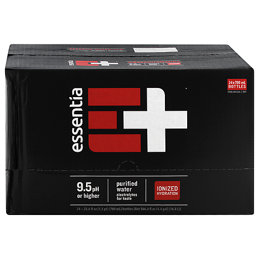 Essentia Water LLC Ionized Alkaline 23.67 Fl Oz, 24 Count Bottles