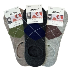 No Show Socks For Men Asst Color
