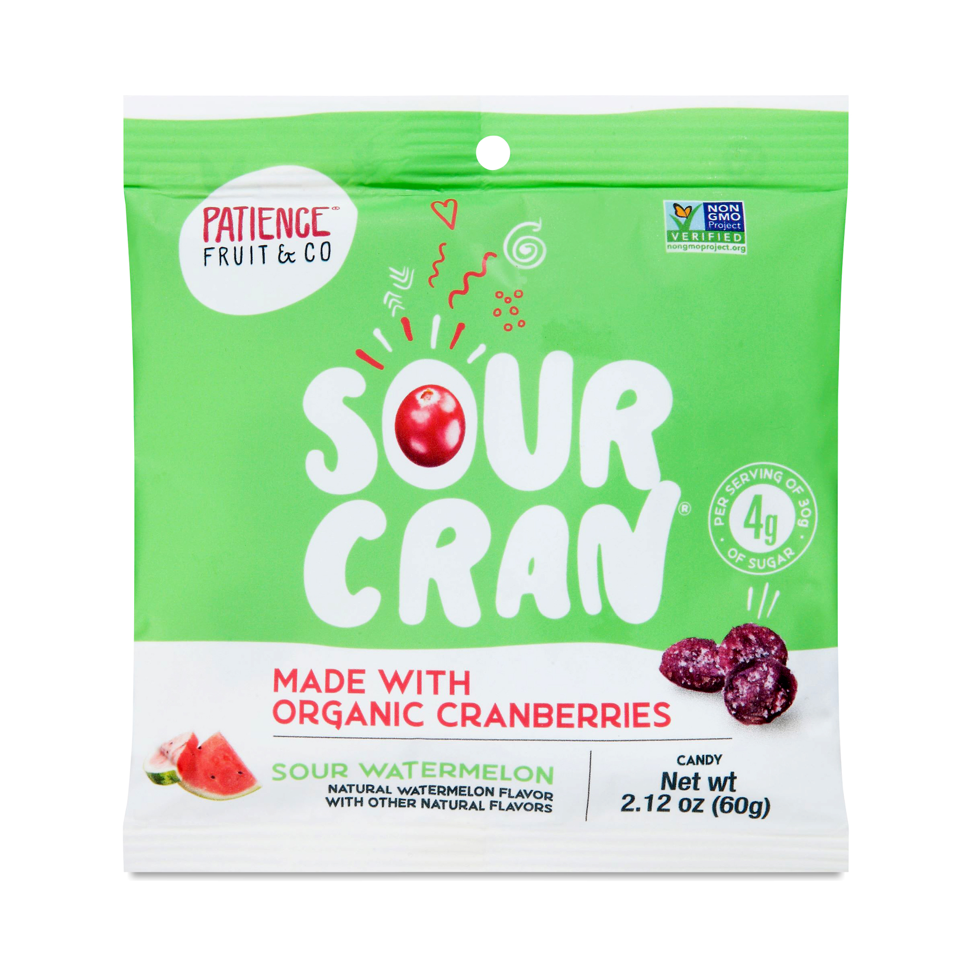 Patience Fruit & Co SourCran, Sour Watermelon