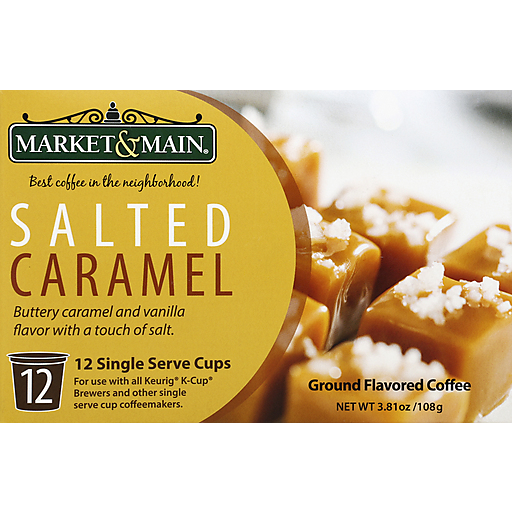 Market & Main COFFEE: Coffee Salted Caramel Single Serve