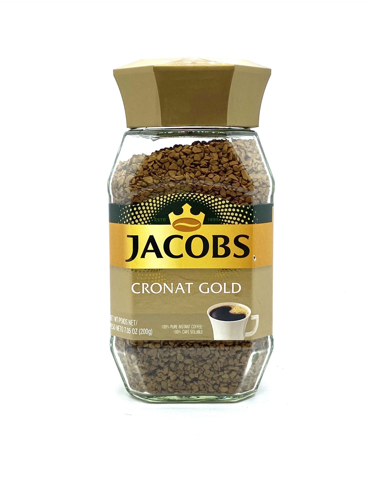 Jacobs Cronat Gold Instant Coffee 200g