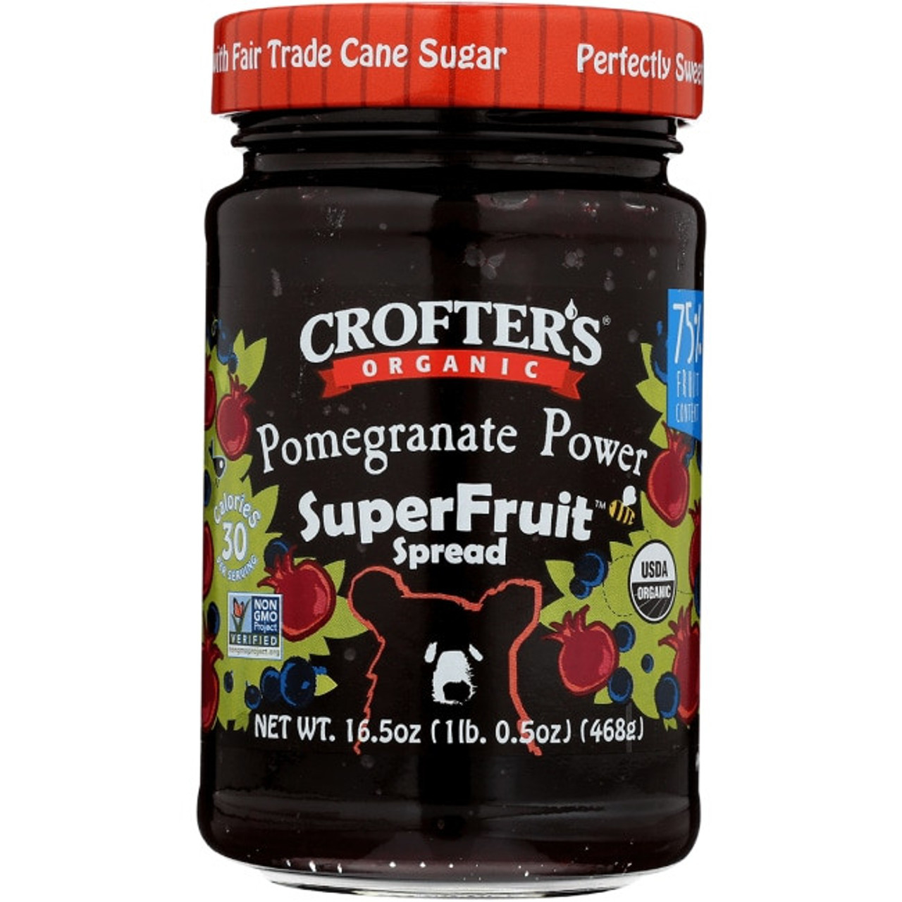 Crofter's Organic Pomegranate Power Premium SuperFruit Spread