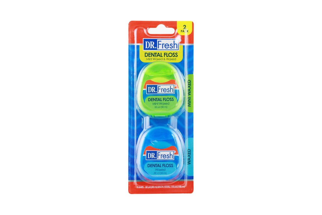 DR. Fresh Dental Floss #510418 Waxed & Mint