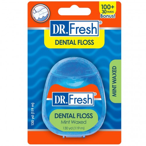 Dr Fresh Floss Mint 130yd