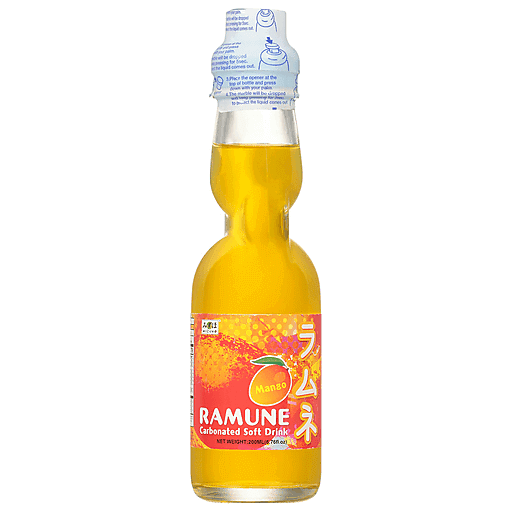 Mizuho Mango Ramune 6.76 Fl Oz Bottle