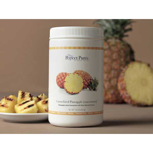 The Perfect Purée Puree Carmelized Pineapple Concentrate, 30 Ounce