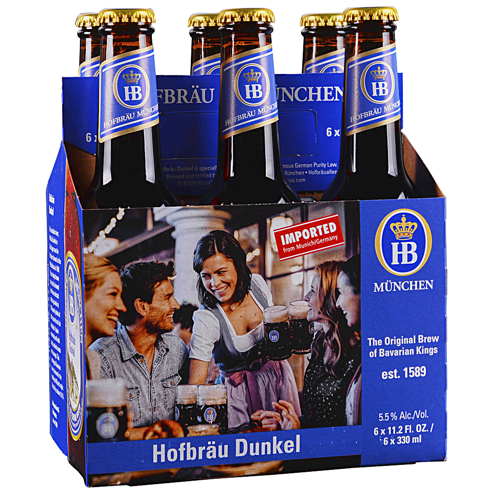 Munchen Hofbrau Dark 11.2oz 6pk