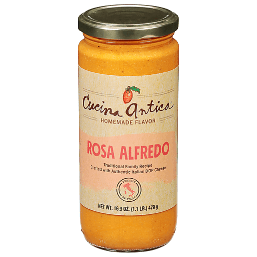 Cucina Antica Alfredo Sauce Rosa - Case Of 6-16.9 Oz