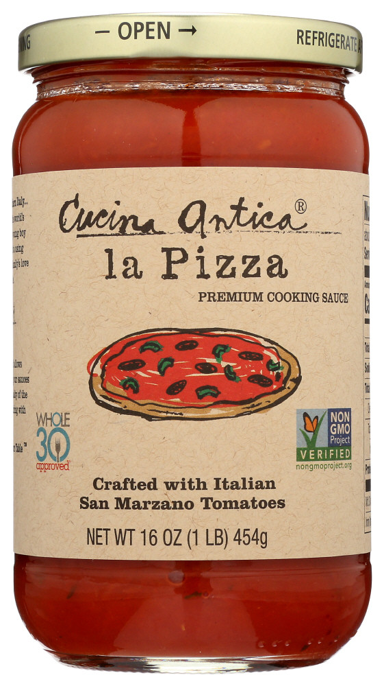 Cucina Antica La Pizza Cooking Sauce 16 Oz