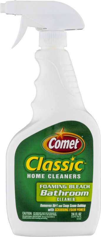 Comet Classic Home Cleaners Foaming Bleach Bathroom Cleaner