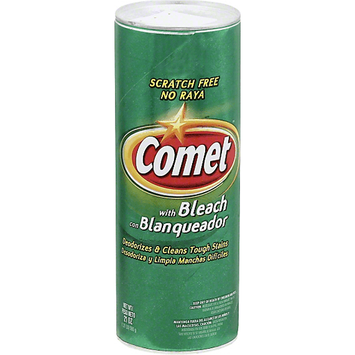 Comet Cleanser, Scratch Free, With Bleach