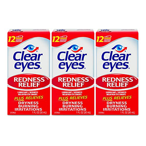 Clear Eyes Redness Relief Eye Drops - 1 Fl Oz