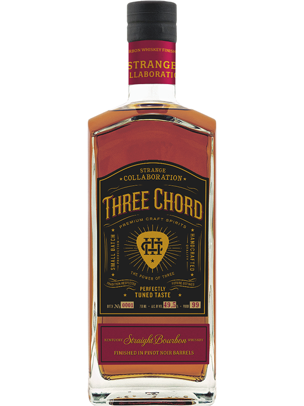 Three Chord Strange Collaboration Small Batch Kentucky Straight Bourbon Whiskey