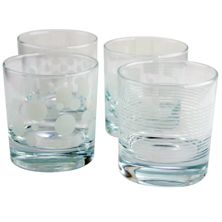 Pasabahce Trend 4 Piece 10.25 Oz Old Fashioned Glass Set
