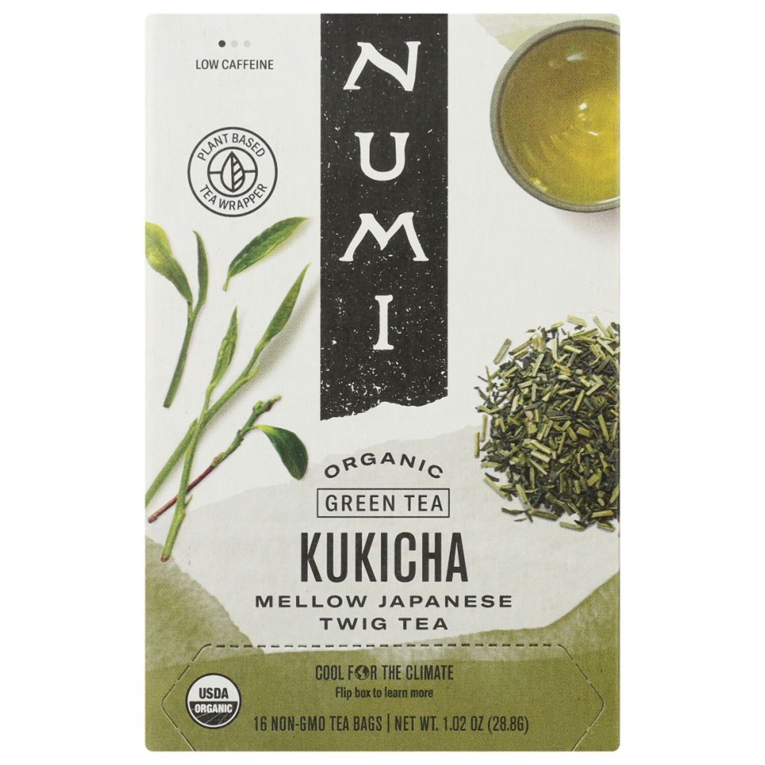 Numi Organic Kukicha Tea Bags