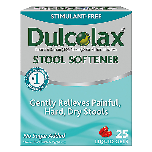 Dulcolax Liquid Gels Stimulant Free Stool Softener