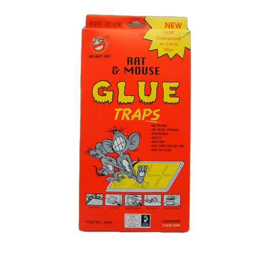 Rat & Mouse Glue Traps 2pk Box-whole