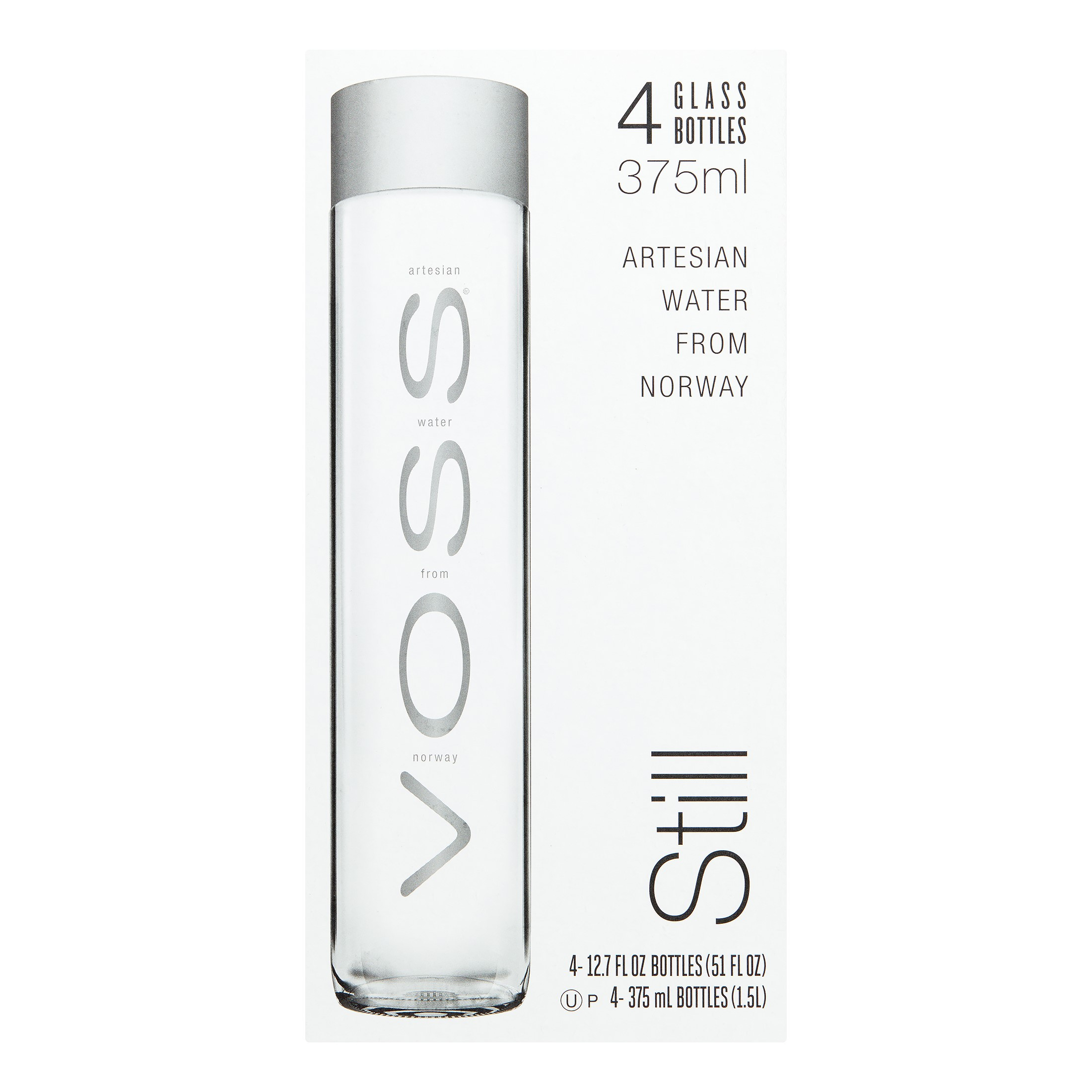 Voss Artesian Water From Norway Still Bottles