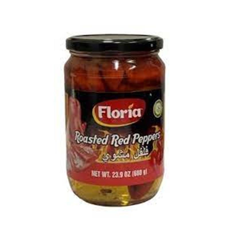 Floria Roasted Red Peppers 23.9 Oz