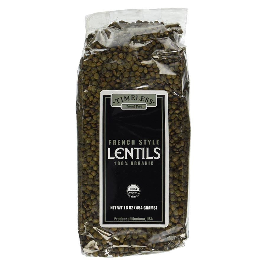 Timeless Natural Food 100% Organic French Style Lentils