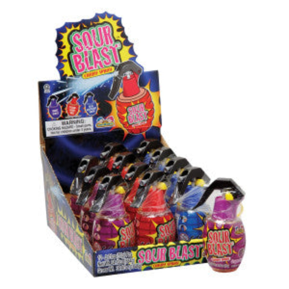 Kidsmania Sour Blast Candy Spray 2.01Oz