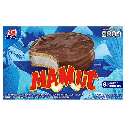 Gamesa Mamut Marshmallow Cookie With Chocolate Coating