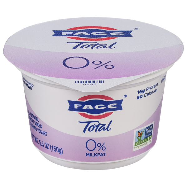 Fage Total 0% Greek Strained Yogurt Plain Nonfat