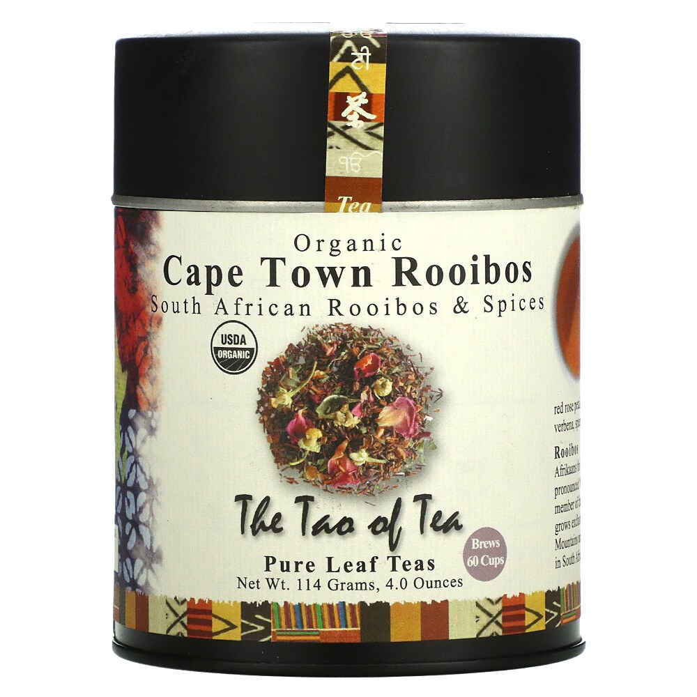 The Tao of Tea Cape Town Rooibos Loose Leaf, 4 Ounce Tin