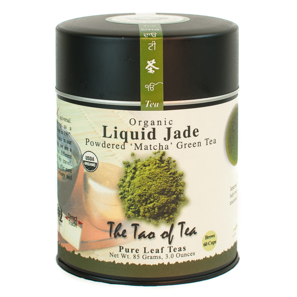 The Tao of Tea Organic Powdered Matcha Green Liquid Jade, 3 Oz (85 G)