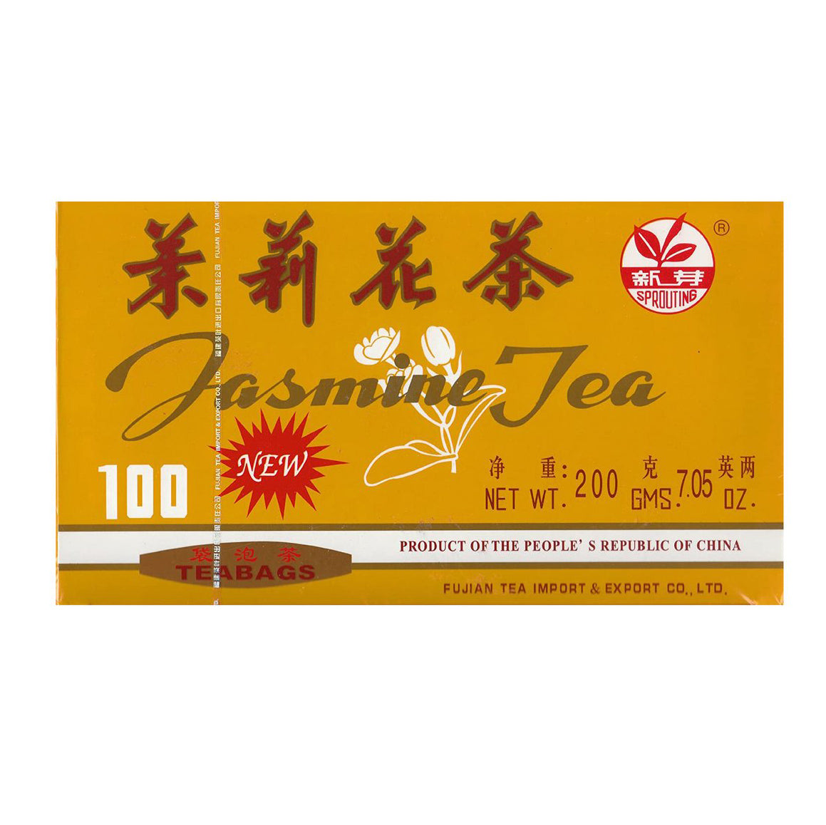Sprouting Jasmine Tea Bags 200g