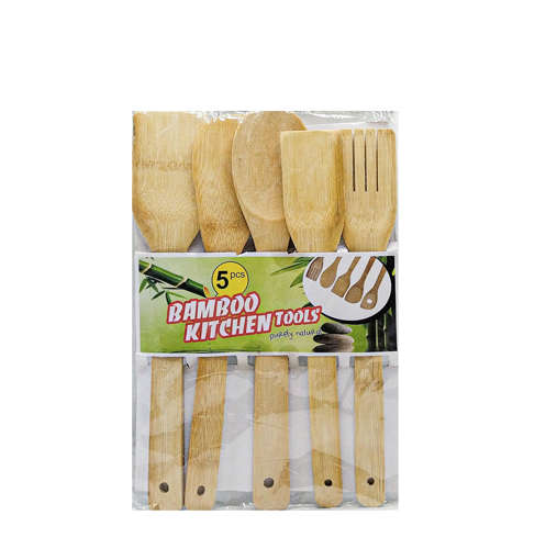 Brands Select Bamboo Kitchen Tools Palta Set Wooden Box Pack 5pcs Smi-2009 Single Pcs