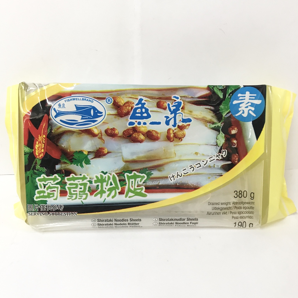FW Fishwell Shirataki Noodles Sheets 380g