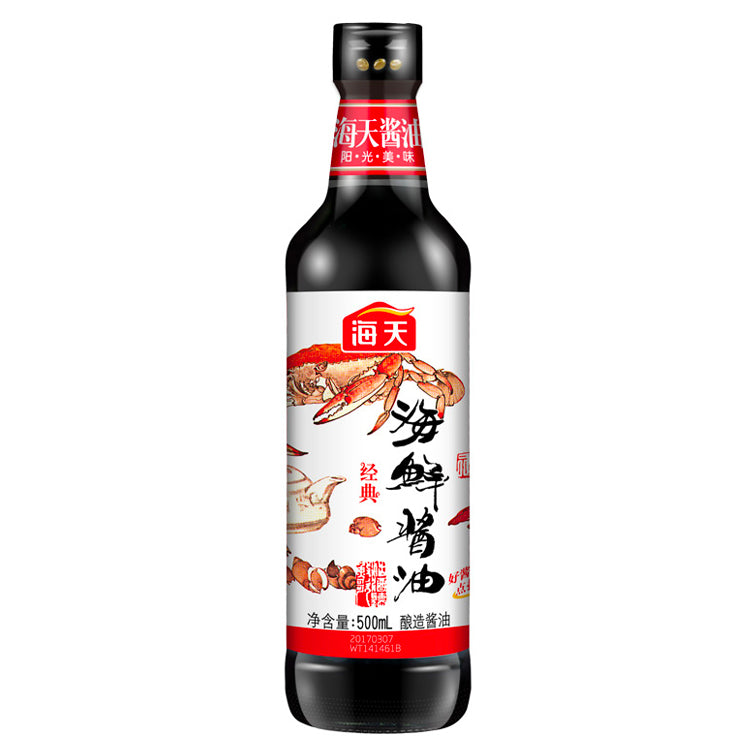 Hai Tian Tasty Seafood Flavored Soy Sauce 500ml