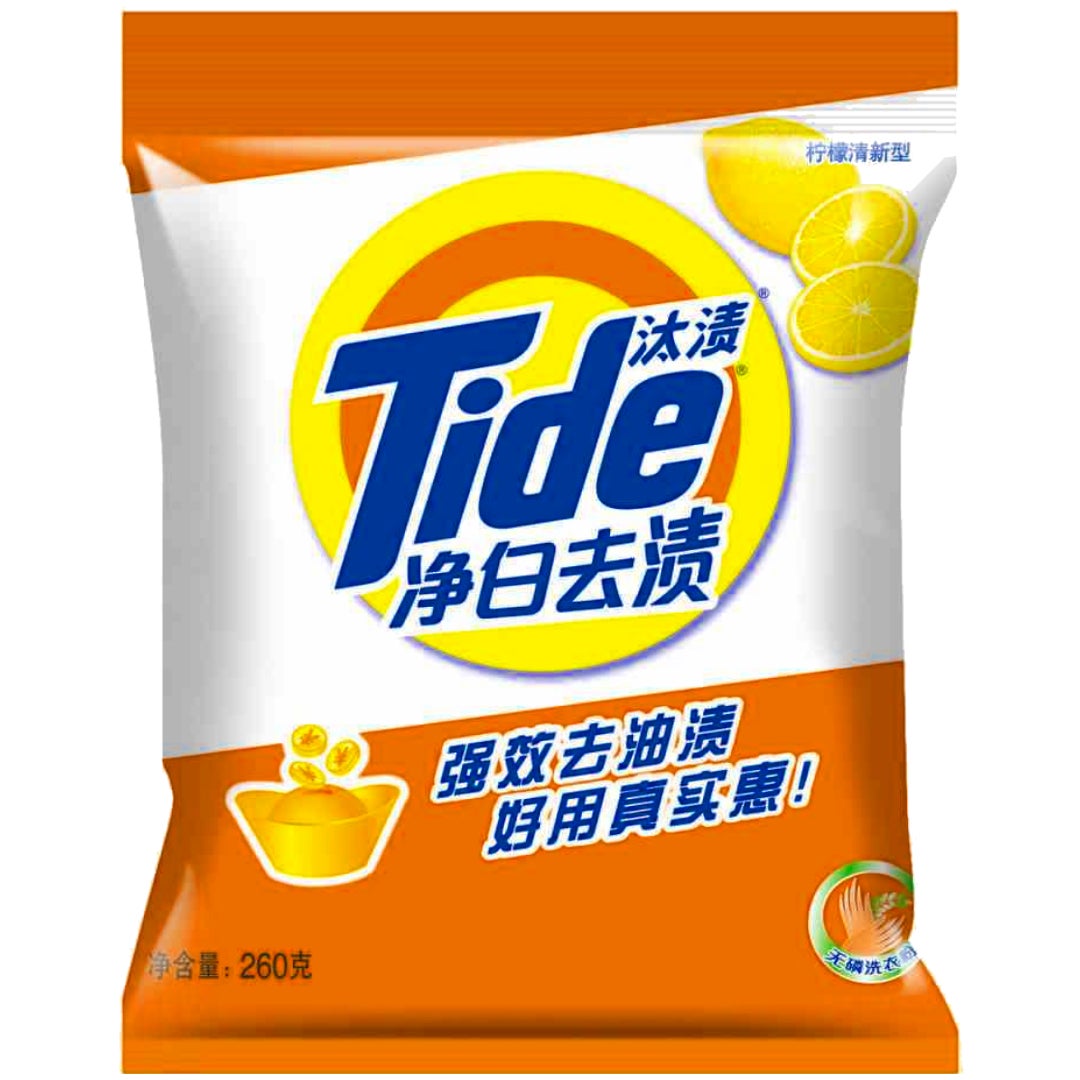 Tide Detergent 218gr Lemon-whole