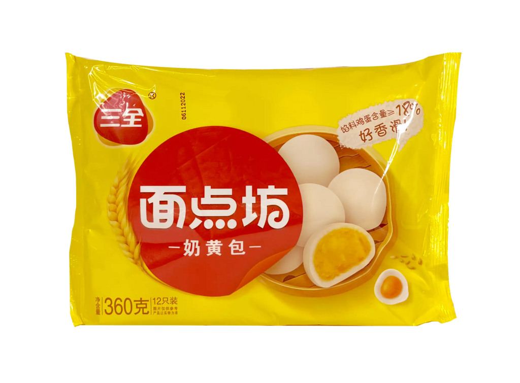 San Quan SQ Custard Bun 360g