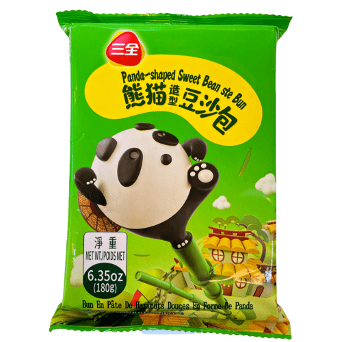 SQ Panda Shaped Sweet Bean Bun 180g