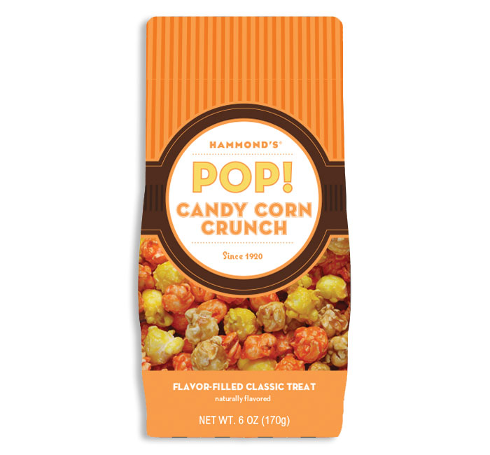 Hammond's Halloween Candy Corn Crunch Popcorn