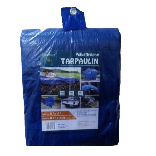 Utility Tarp 12 X 16 Blue-whole