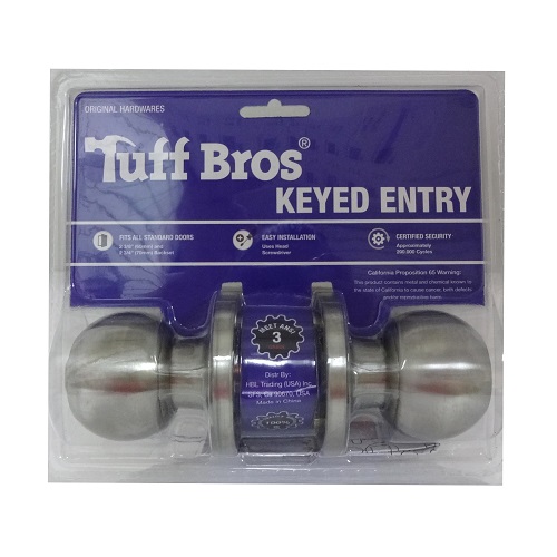 HNF Lock Keyed Entry Knob "3 Grade" High Quality