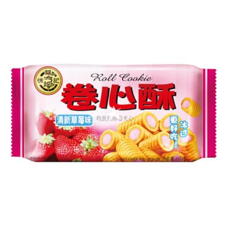 Hsufuchi 徐福记草莓味卷心酥 105g