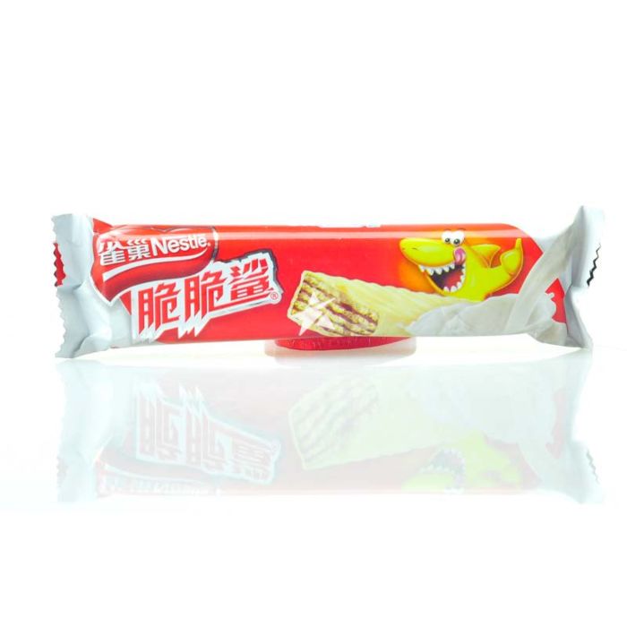 Nestle Chocolate Wafer Crunchy Shark - White ChocolateFlavour 20g